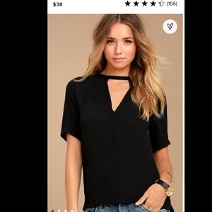 Black blouse
